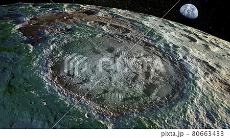 Steps on the moon.  80663433