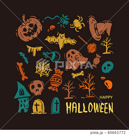 幽霊 装飾 アイコン 80663772