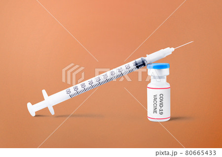 Syringe and covid 19 vaccines Syringe and covid 19 vaccines 80665433