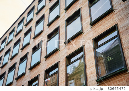 Modern building with windows Modern building with windows 80665472