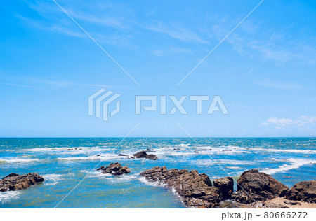 夏の平磯海岸 茨城県ひたちなか市 夏の平磯海岸 茨城県ひたちなか市 80666272