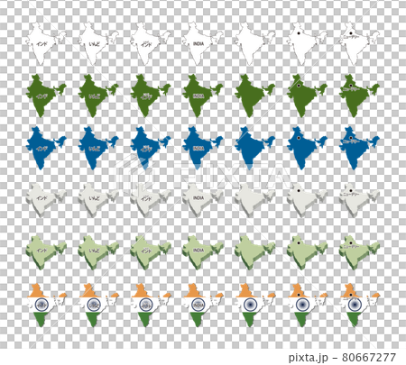 亞洲-印度-插圖集 80667277