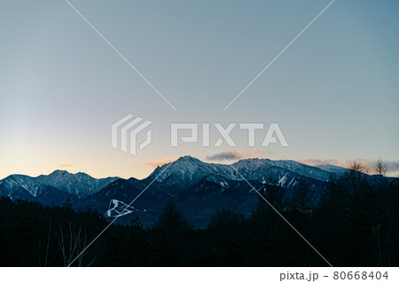 日本の連峰_山 80668404