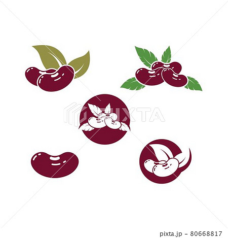 kidney bean icon vector illustration design kidney bean icon vector illustration design 80668817