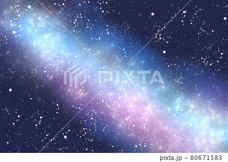 星空 銀河のイラスト素材 星空 銀河のイラスト素材
