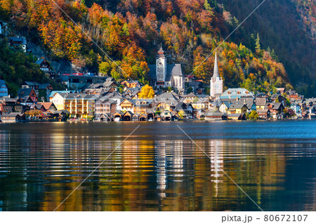 Hallstatt village, Austria 80672107