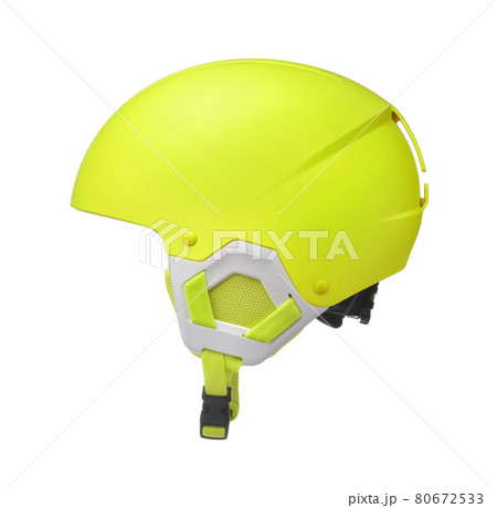 Yellow snowboard safety helmet Yellow snowboard safety helmet 80672533