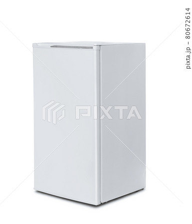 White single door upright refrigerator White single door upright refrigerator 80672614