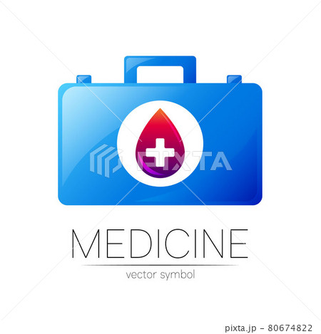 First Aid Logo Vector Medicine Symbol with Help Bag Case and Cross for Health Care Icon for Hospital First Aid Logo Vector Medicine Symbol with Help Bag Case and Cross for Health Care Icon for Hospital 80674822