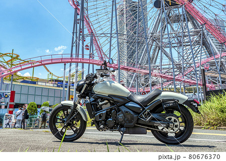 横浜ツーリング　バイクと横浜コスモワールド 80676370