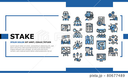 Stakeholder Business Landing Header Vector Stakeholder Business Landing Header Vector 80677489
