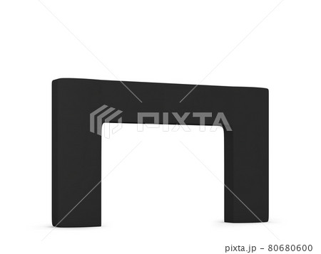 Blank event arch mockup 80680600