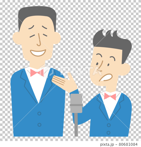 漫才をする芸人3 80681084