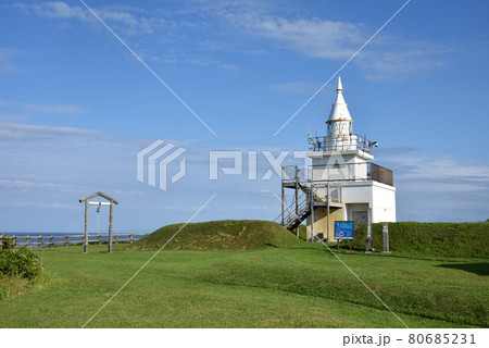 江差 鴎島灯台 江差 鴎島灯台 80685231