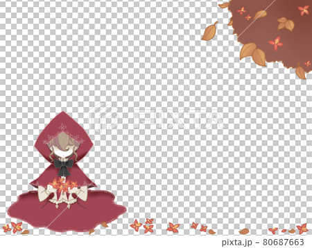 相框★小紅帽【秋】 相框★小紅帽【秋】 80687663