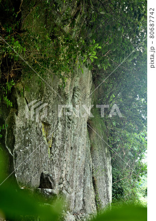 中の瀬磨崖仏 【三重県伊賀市寺田】 中の瀬磨崖仏 【三重県伊賀市寺田】 80687742