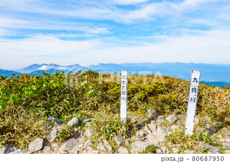 初夏の巻機山登山(井戸尾根コース):九合目・前巻機山山頂 初夏の巻機山登山(井戸尾根コース):九合目・前巻機山山頂 80687950