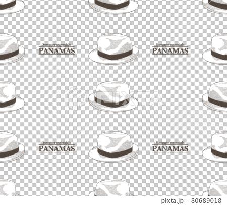 Hand-painted continuous background pattern of... - Stock Illustration ...