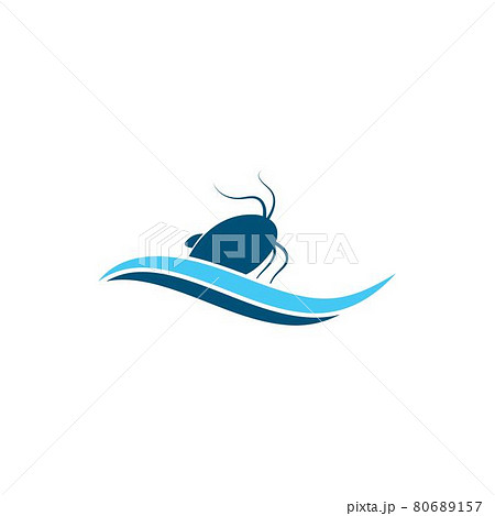 catfish vector icon illustration design 80689157