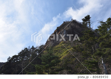 日光白根山登山、金精峠コース、紅葉、栃木県 日光白根山登山、金精峠コース、紅葉、栃木県 80689450