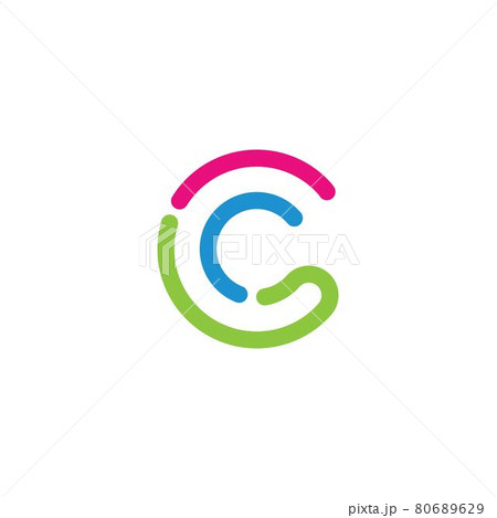 C Letter Template vector icon design 80689629