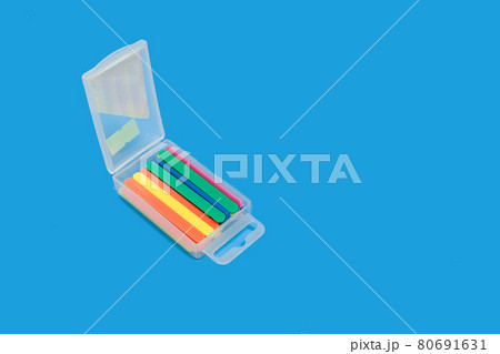 multicolored counting sticks in a box. office accessories multicolored counting sticks in a box. office accessories 80691631