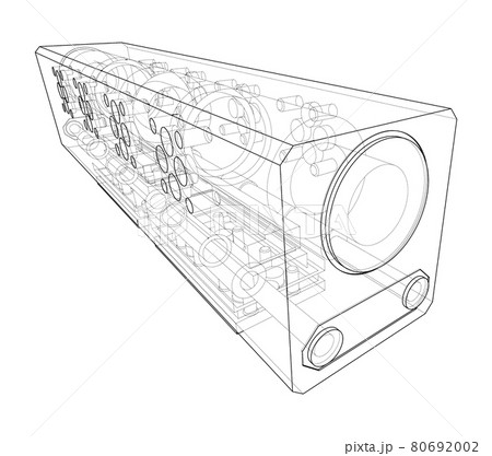 Abstract industry object concept. Vector 80692002