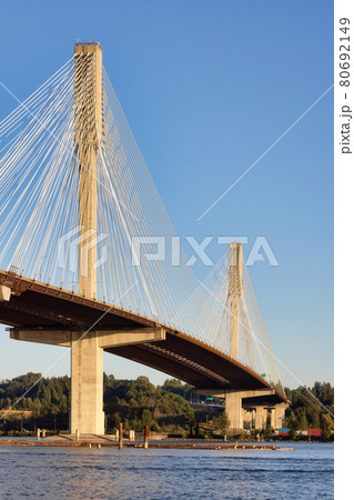 Port Mann Bridge over the Fraser River. Port Mann Bridge over the Fraser River. 80692149