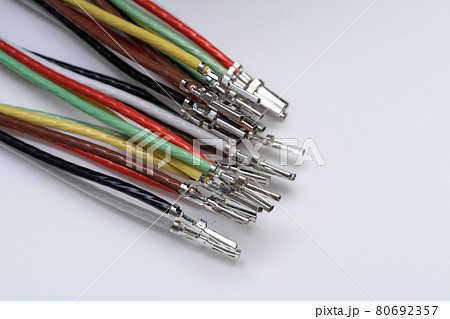 【電線】ケーブルハーネス・電線加工イメージ【工業】 80692357