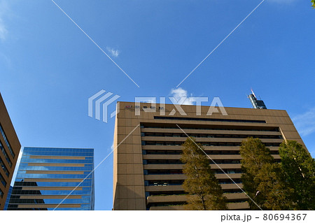 築地 朝日新聞本社建物周辺 築地 朝日新聞本社建物周辺 80694367