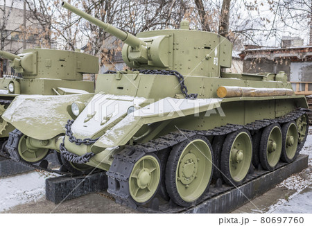 Soviet light tank BT-7, year of release - 1935 80697760