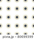 Seamless abstract geometrical pattern, colored digital illustration 80699399