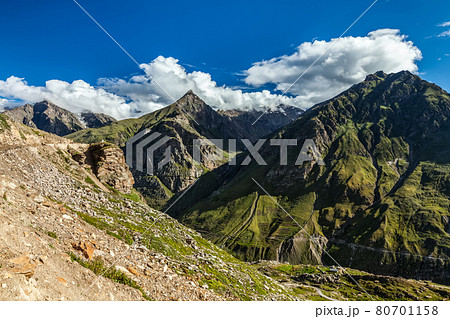 Lahaul valley in Himalayas. Himachal Pradesh, India 80701158
