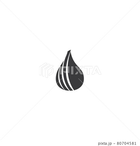 Garlic illustration logo icon vector Garlic illustration logo icon vector 80704581
