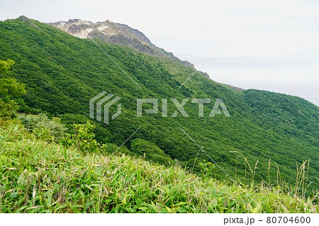 海峡展望台から恵山を見て 海峡展望台から恵山を見て 80704600