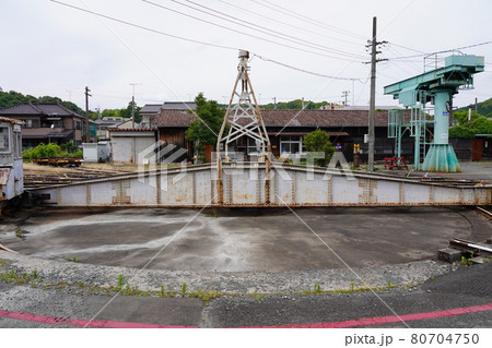 シン・エヴァンゲリオンに出てきた天竜二俣駅の転車台 シン・エヴァンゲリオンに出てきた天竜二俣駅の転車台 80704750