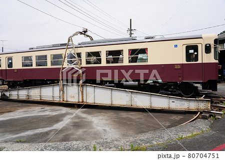 シン・エヴァンゲリオンに出てきた天竜二俣駅の転車台 80704751