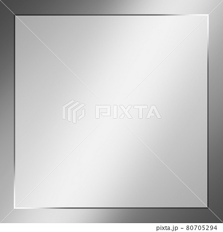 金属の背景 正方形 シルバー枠 金属の背景 正方形 シルバー枠 80705294