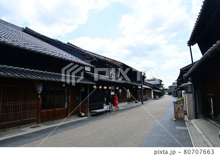 岐阜河原町の目抜き通り 岐阜河原町の目抜き通り 80707663