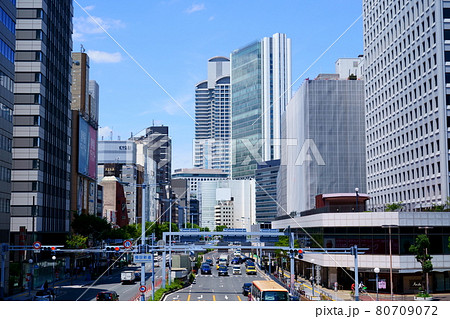 梅田のビル群(大阪市) 梅田のビル群(大阪市) 80709072