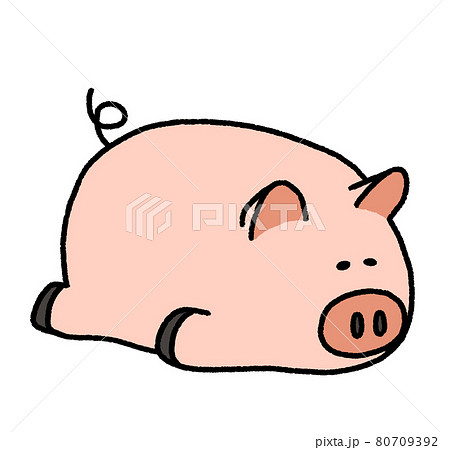 ブタのイラスト素材