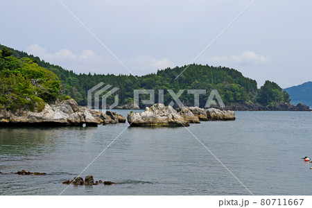 宮城県気仙沼市　大理石海岸 80711667