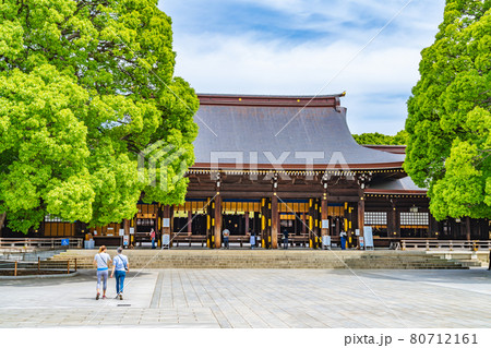 東京の都市風景 明治神宮周辺の風景 80712161