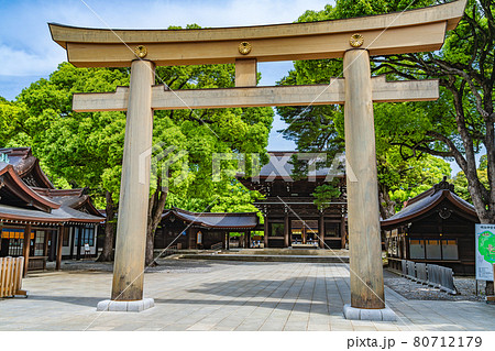 東京の都市風景 明治神宮周辺の風景 80712179