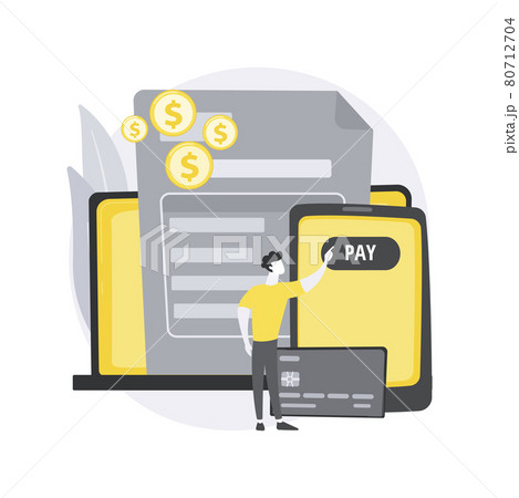 Payment terms abstract concept vector illustration. 80712704