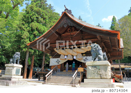 諏訪大社下社秋宮　神楽殿 80714304