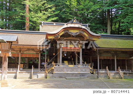 諏訪大社上社本宮 幣拝殿 諏訪大社上社本宮 幣拝殿 80714441
