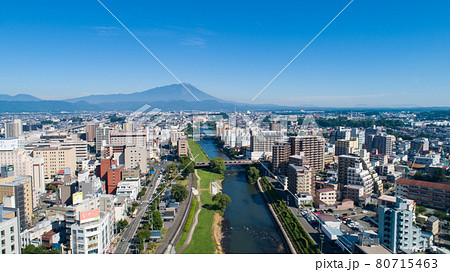 《岩手県》盛岡市の街並み 80715463