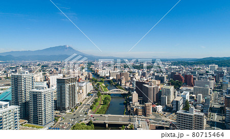 《岩手県》盛岡市の街並み 80715464