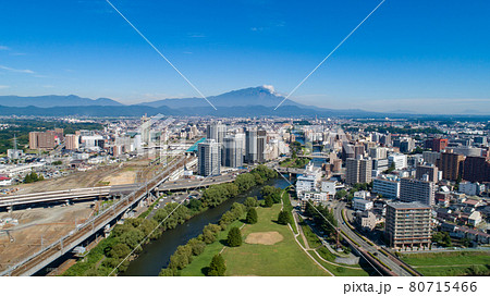 《岩手県》盛岡市の街並み 80715466